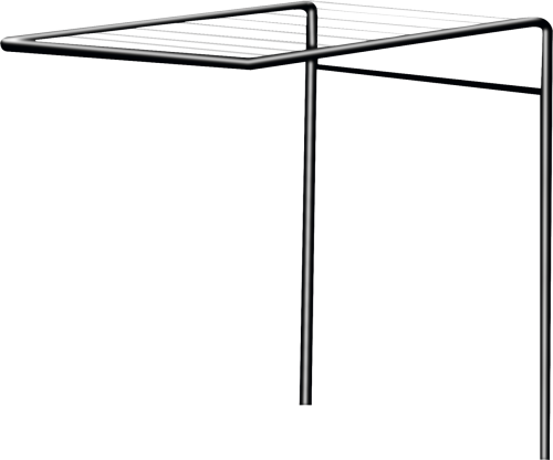 Věšák na oblečení pro nosič kol BS260