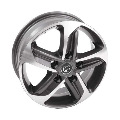 Disk ALU pro MBS GSM10 6,5x16 Antracit leštěný