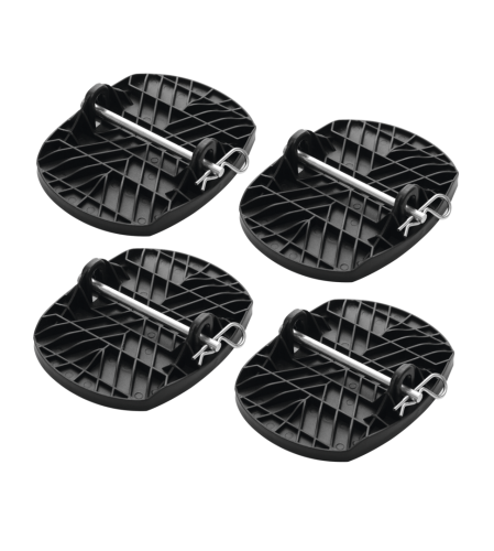 Podložka pod opěrné nohy Cara Foot (4ks)