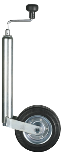 Opěrné kolo s plně gumovými pneumatikami