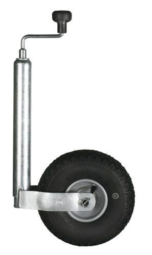 Opěrné kolo s pneumatikami