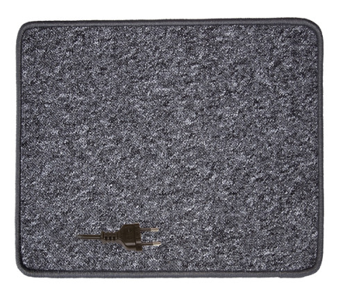 Vyhřívaný koberec PRO CAR 230 V 60x100 cm antracit