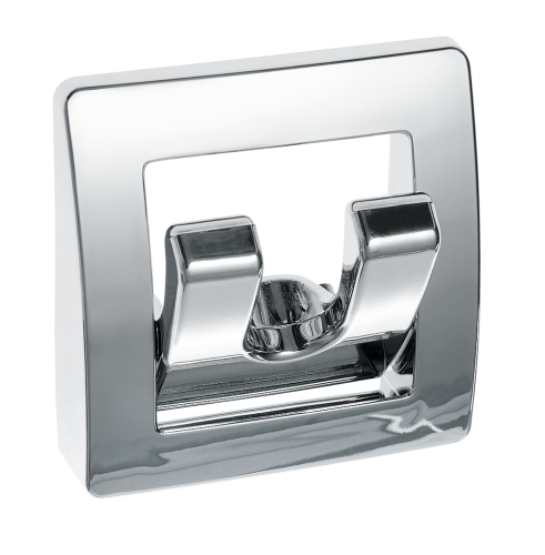 Věšák na kabáty dvojitý, chrom