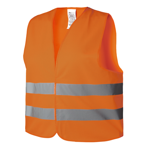 Reflexní vesta EN 20471 oranžová
