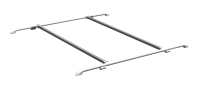 Příčníky pro střešní lyžiny Roof Rail Deluxe (2ks)