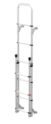 Žebřík Fiamma Deluxe DJ elox