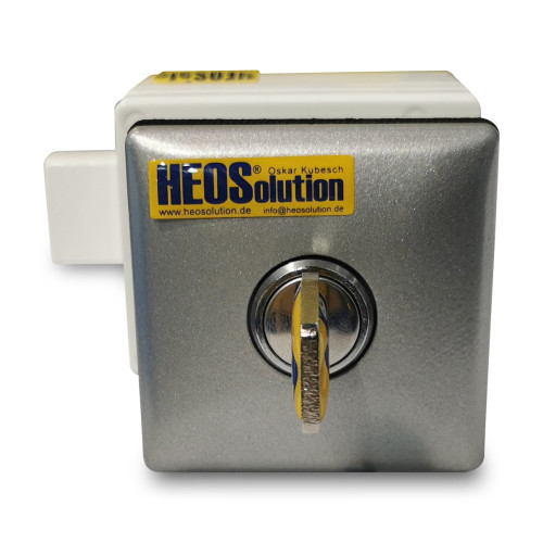 Přídavný zámek HEOSafe stříbrný