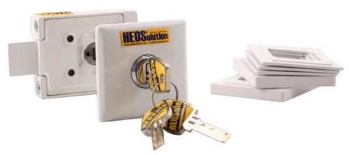 Přídavný zámek HEOSafe bílý