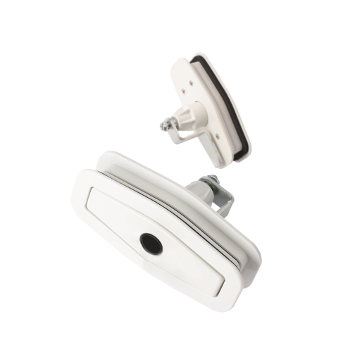 Otočný upínací zámek STS Salino bílo-šedý