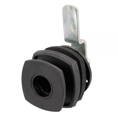 Čtvercový zámek STS bez vložky černý