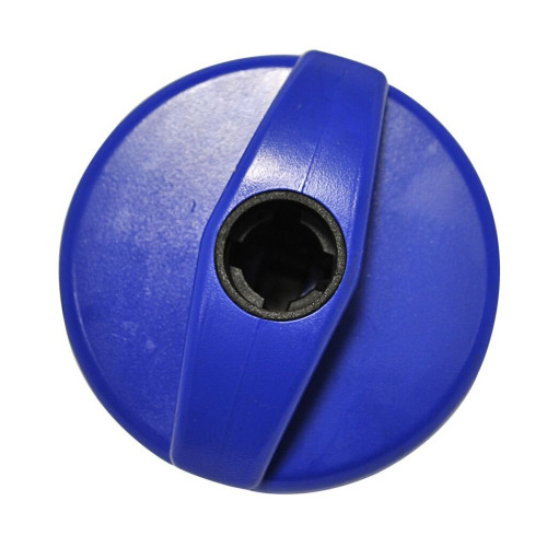 Víko hrdla nádrže STS bez vložky modré