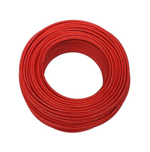 Kabel solární 4mm červený