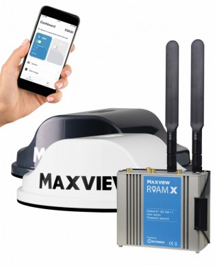 Anténa a router Maxview Roam X bilá