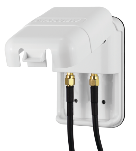 Venkovní zásuvka internet 2xSMA