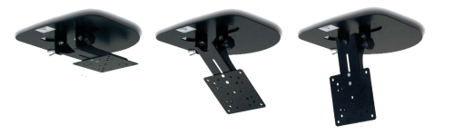 Držák TFT stropní černý