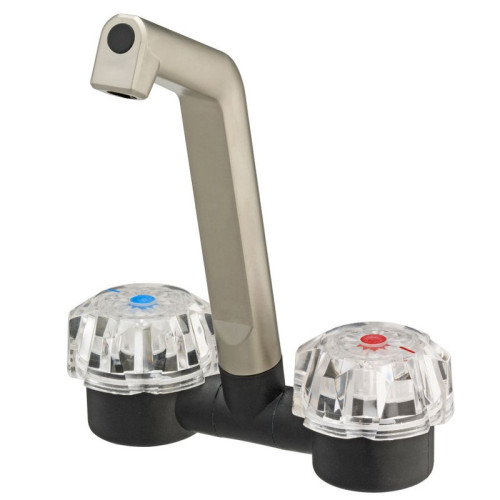 Vodovodní baterie DE LUXE páková matný nikl