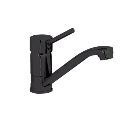 Vodovodní baterie MODERN s krátkou výustí, černá