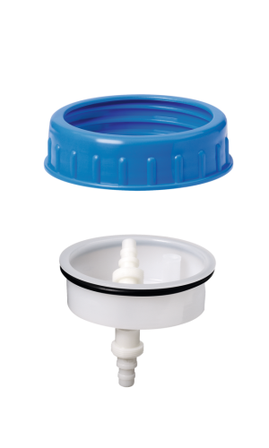 Víčko nádrže s prostupem a odvzdušněním