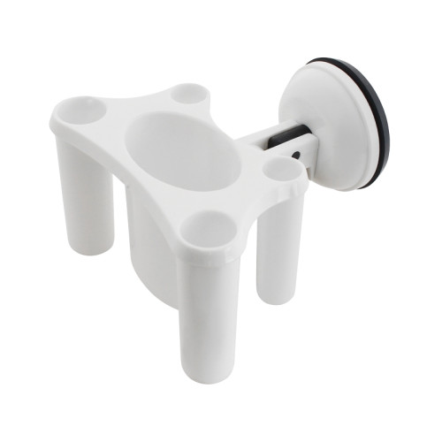 Držák na zubní kartáček bílý