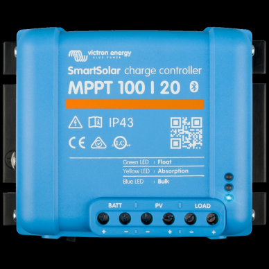 MPPT solární regulátor Victron Energy 100/20 bluetooth