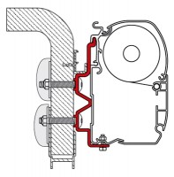 Adaptér pro Fiamma F45 HymerCamp 300 cm