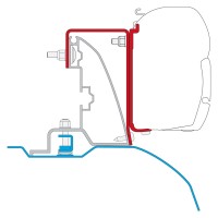 Adaptér pro Fiamma F45 na Ducato H2