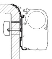 Adaptér Bürstner 350 cm