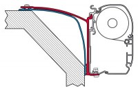 Adaptér pro Fiamma F45 Laika Ecovip od 2007