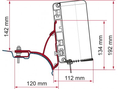 Adaptér VW T5 Transporter-Multivan Compass