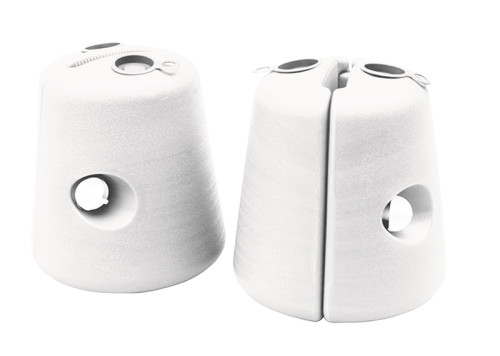 Stojan k altánu bílý (2ks)