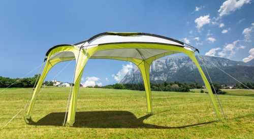 Altán MEDUSA II 300 x 300 cm zeleno-šedý