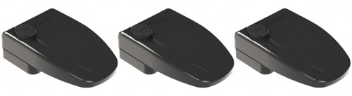 Přídavný zámek Safe Door černý (3ks)
