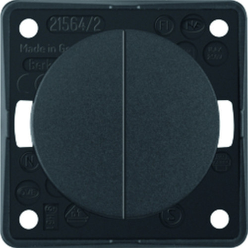 Dvojitý vypínač Berker INTEGRO antracit