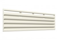 Zimní kryt mřížky ventilace 186x483, bílá