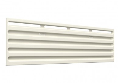 Zimní kryt mřížky ventilace 186x483, bílá