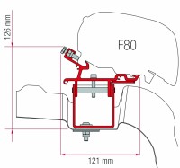 Adaptér F80/F65 pro Crafter od 2017