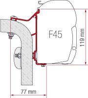 Adaptér pro Fiamma F45 Hymer Van-B2 350 cm