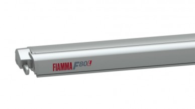 Markýza Fiamma F80L 500 cm titanium, modré plátno