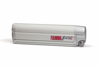 Markýza Fiamma F45S 2,6m titanium, šedé plátno
