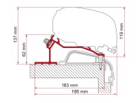 Adaptér F80/65 pro Hobby Premium/Ontour od 2012