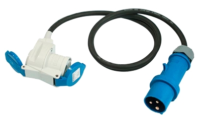 Kabel CEE zástrčka W spojka