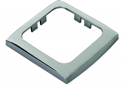 Rámeček zásuvky Softline chrom