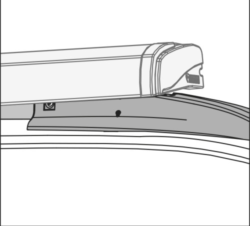 Kit Rain Guard F40van - MB V Class