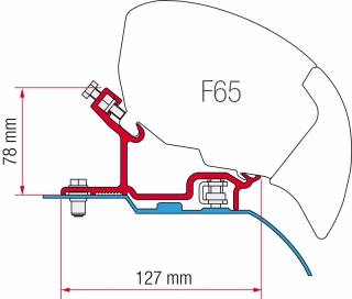 Adaptér Kit Fiat Ducato H3 od 06/2006