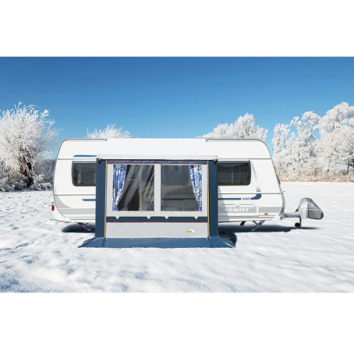 Zimní předstan Cortina 200 x 150 cm modrý