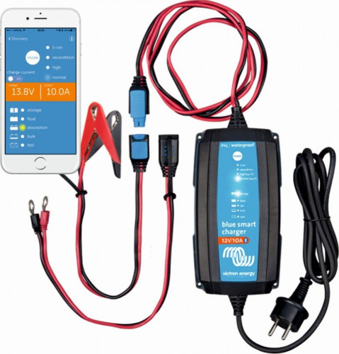 Nabíječka BlueSmart 12V/10A IP65+DC konektor