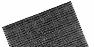 Podlahová dlaždice umělý trávník 40 x 60 cm šedá